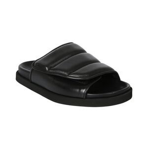 NWOT GIA BORGHINI Black Padded-Strap Open-Toe Sandals